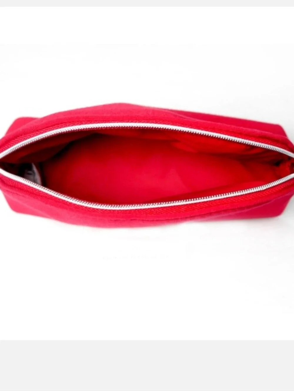 Christian Dior Red Cosmetic Pouch NWOT